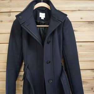 REISS London Navy Wool pea coat